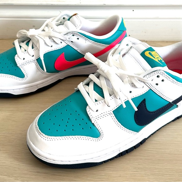 Nike Dunk Low Retro Dusty Cactus Thunder Blue HF4850-345 Men's Size 9.5 New - Picture 2 of 8